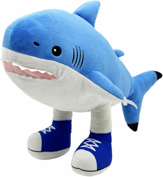 Italian Brainrot Plush, 15" Tralalero Tralala Shark Plush Pillow for Video Game Fans