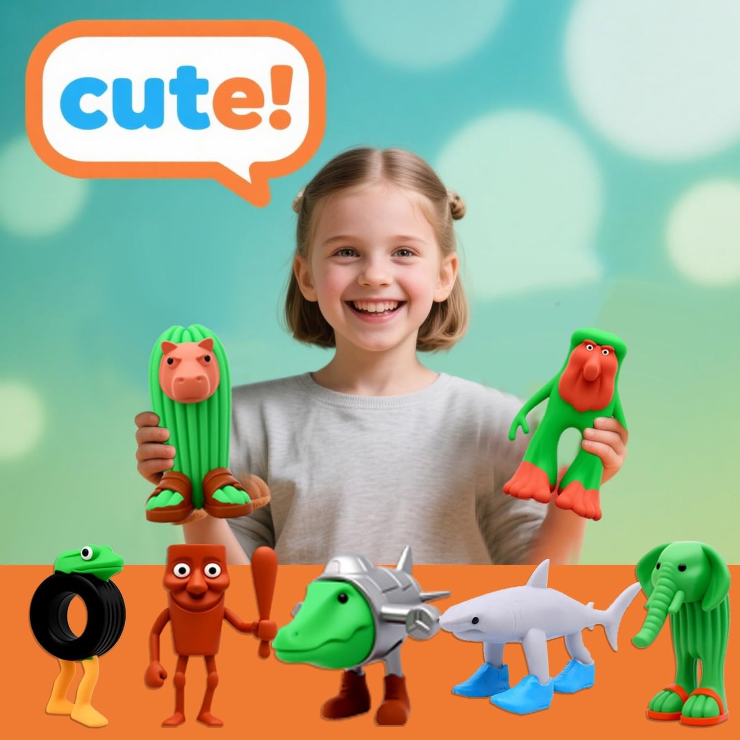 8PCS Italian Brainrot Toy Figures Animals Tralalero Tralala Figure Tung Tung Tung Sahur Figurine Bombardiro Crocodilo Animals Figurine Doll Gifts for Fans