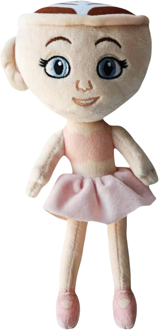 AI-Crafted Italian Brainrot Animals Plush,10″ Brainrot Evolution Plushie - Soft, Collectible, Memetic Home Accent (Ballerina Cappuccina)