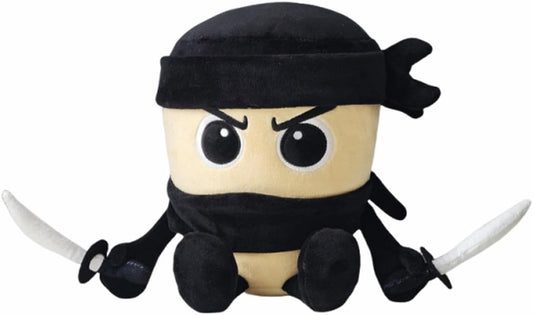 Italian Brainrot Plush, 10" Cappuccino Assassino Plush Pillow for Video Game Fans