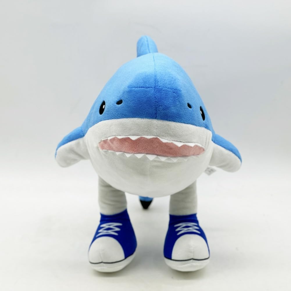 Italian Brainrot Plush, 15" Tralalero Tralala Shark Plush Pillow for Video Game Fans
