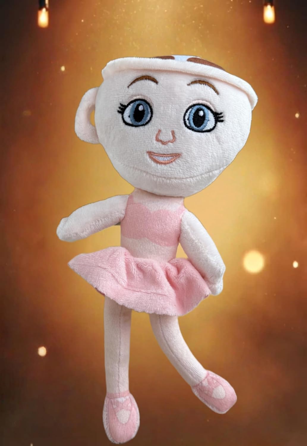 AI-Crafted Italian Brainrot Animals Plush,10″ Brainrot Evolution Plushie - Soft, Collectible, Memetic Home Accent (Ballerina Cappuccina)